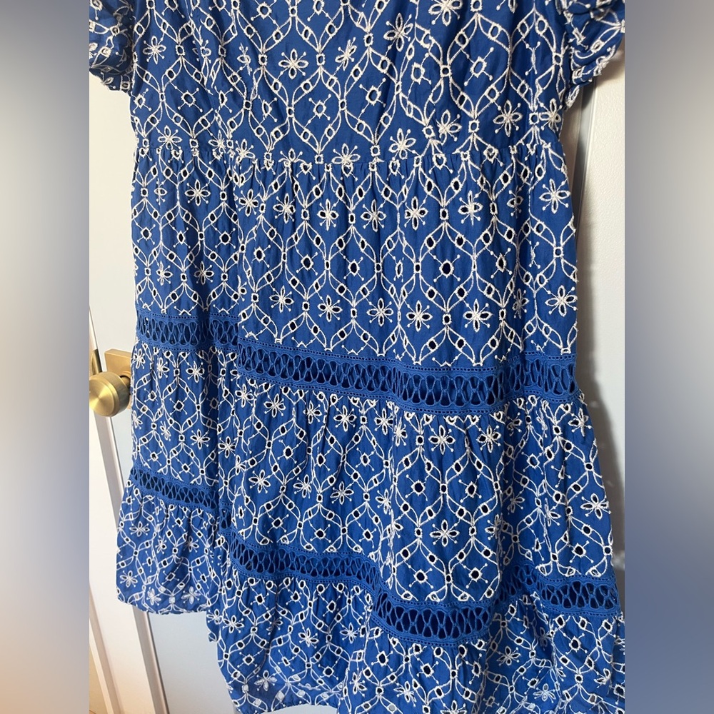 Lilly Pulizter Morrie Ruffle Sleeve Dress - Picture 2 of 13
